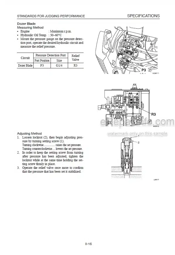 Photo 8 - Takeuchi TB175 Workshop Manual Hydraulic Excavator 17530001-