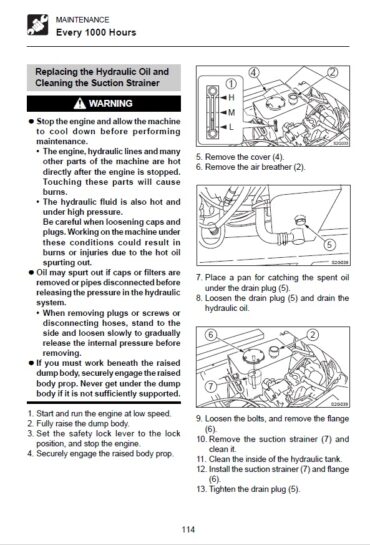 Photo 6 - Takeuchi TCR50 Operators Manual Dump Carrier 30510005-