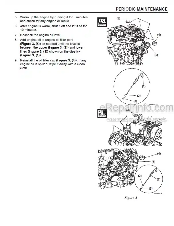 Photo 6 - Yanmar 3TN100E 4TN100E 4TN100TE Service Manual Diesel Engine
