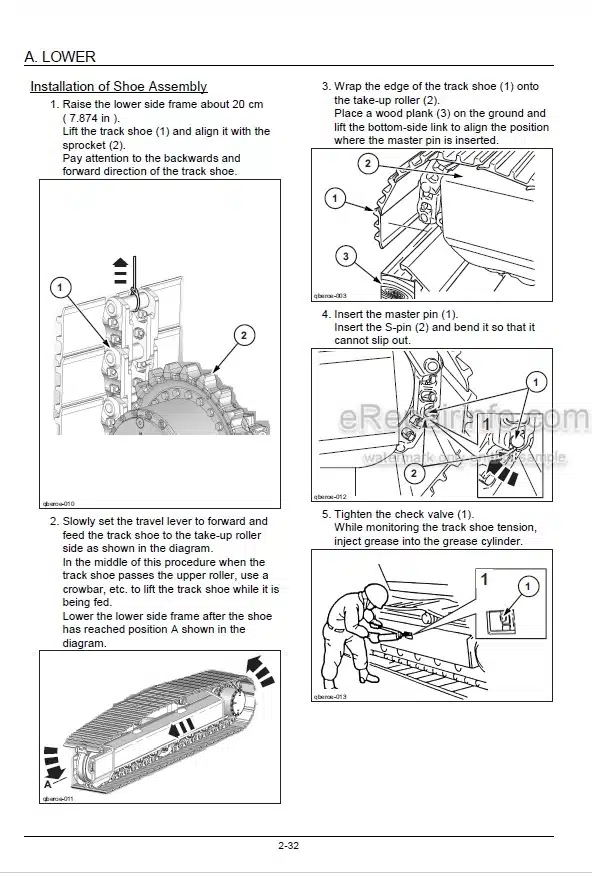 Photo 2 - Link-Belt 235X3 Service Manual Excavator