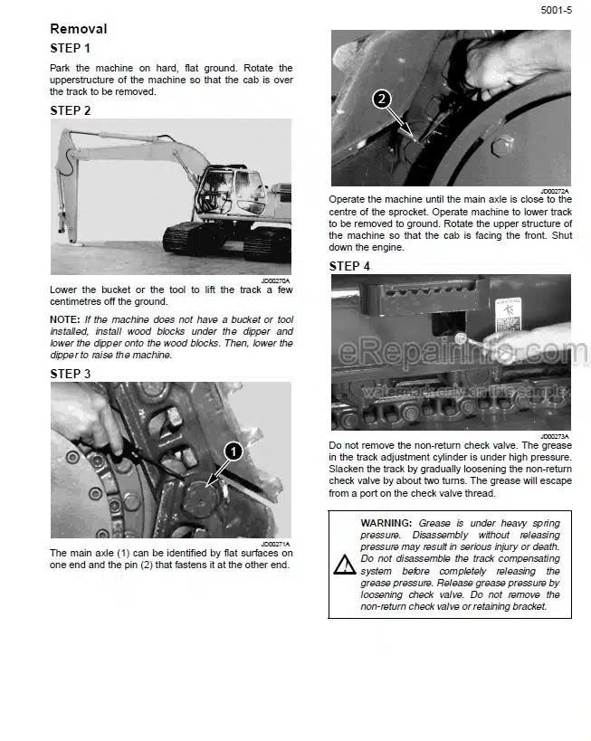 Photo 6 - Link-Belt 460X2 Service Manual Excavator