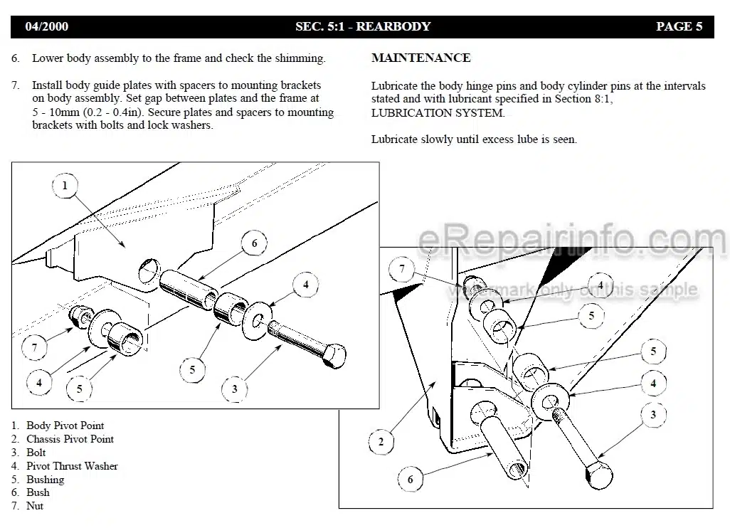Photo 7 - Link-Belt 5800 Quantum Shop Manual Excavator