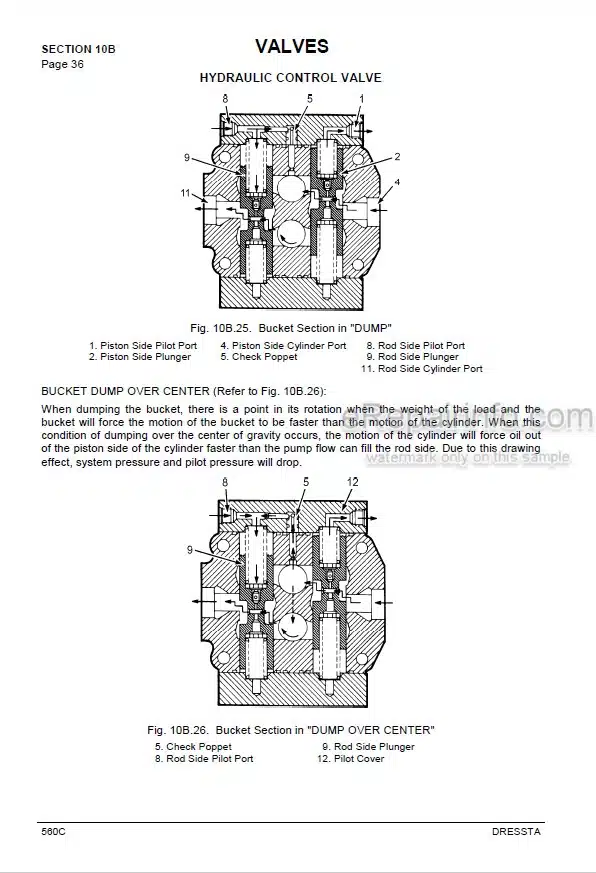 Photo 2 - Dressta 560C Service Manual Wheel Loader SM560C99-1E SN 15001-
