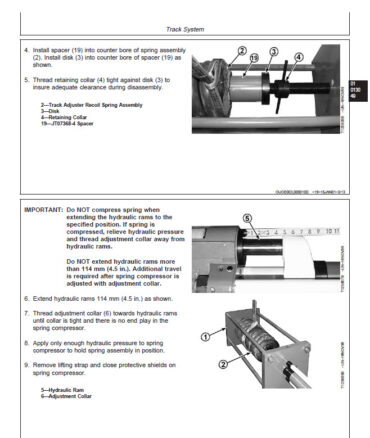 Photo 6 - John Deere 670 770 790 870 970 1070 Technical Manual Compact Utility Tractor TM1470