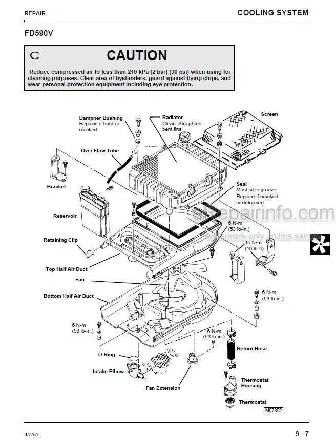Photo 6 - John Deere DP6000 Technical Manual Generator TM2071