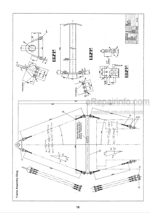 Photo 2 - Komatsu WA1200-3 Field Assembly Instructions Wheel Loader GEN00011-04 SN 50001-