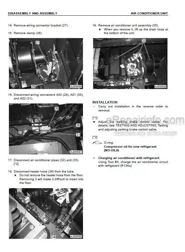Photo 8 - Komatsu WA200-5 WA200PT-5 Shop Manual Wheel Loader SEBM033307 SN 65001-