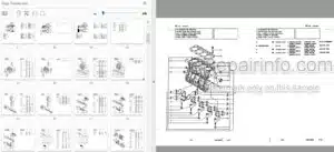 Photo 6 - Komatsu 66C 66D Turbo Workshop Handbook Wheel Loader Hydraulic System 3072517M1