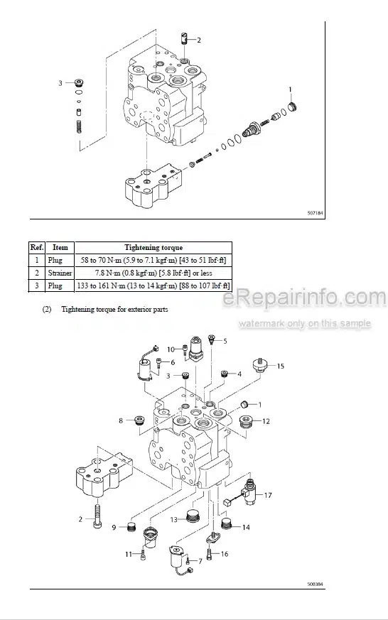 Photo 12 - Mitsubishi FD100N2 FD120N2 FD135N2 FD150AN2 FD160AN2 Service Manual Forklift Chassis And Mast 99799-52100