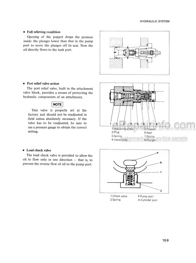 Photo 7 - Mitsubishi FD100 FD115 FD135 FD150A Service Manual Forklift Chassis And Mast 99799-70120