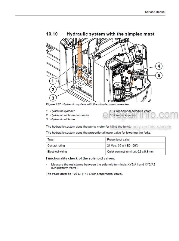 Photo 6 - Mitsubishi S6S-T Service Manual Diesel Engine For Forklift 99709-54100 99709-7B100