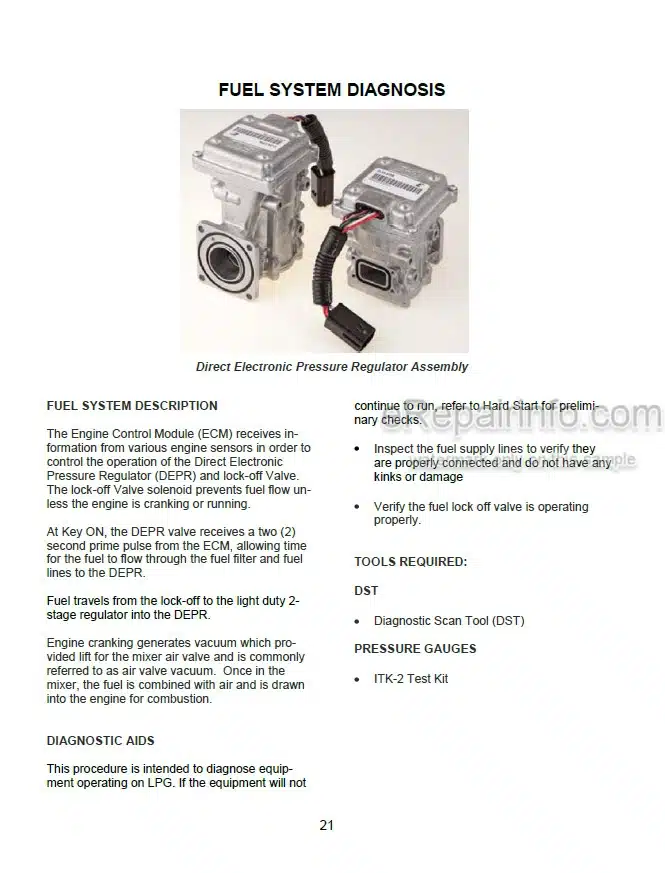 Photo 3 - Mitsubishi PSI4X Service Troubleshooting Manual Engine 99739-7C111