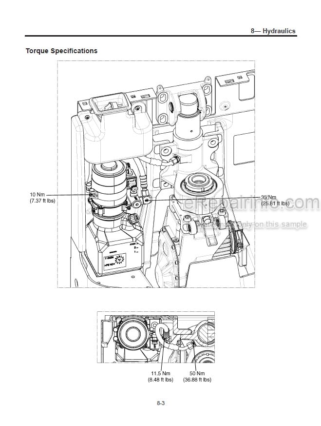 Photo 7 - Mitsubishi PMWR30N PMWR40N Service Manual Pallet Walkie WENB6650-01