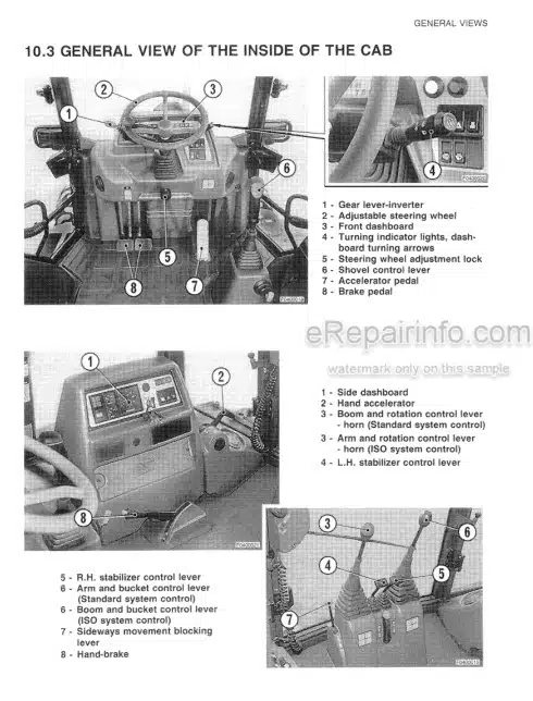 Photo 6 - Komatsu PS15 Operation And Maintenance Manual Sweeping Unit WEAM004200