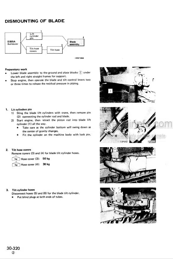 Photo 6 - Carraro TLB2 Pwershift Repair Manual Transmission For Komatsu WB140PS-2 WB150PS-2 Backhoe Loader CEBD009200