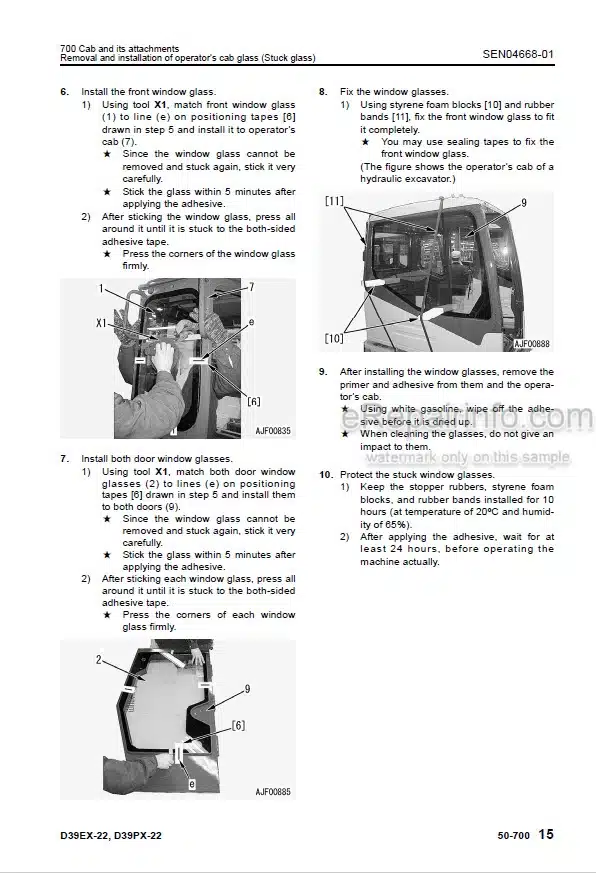 Photo 6 - Komatsu HM300-2 Shop Manual Articulated Dump Truck SEN00237-13 SN 2001-