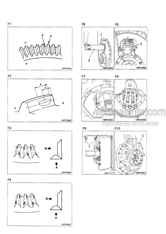 Photo 5 - Komatsu D475A-2 Shop Manual Bulldozer SEBD019M0207 SN 10201-