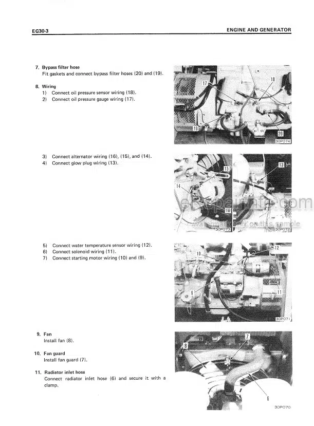 Photo 7 - Komatsu D75S-5 Shop Manual Crawler Loader SEBD01450503 SN 15001-