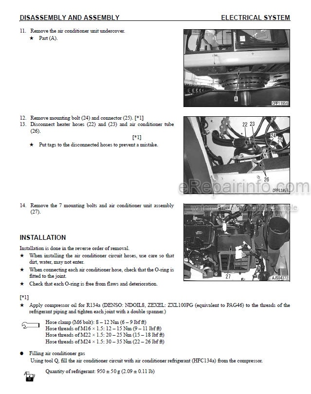 Photo 6 - Komatsu Galeo PC300LL-7L Shop Manual Hydraulic Excavator CEBM012100 SN A85001-