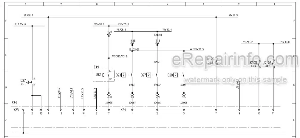 Photo 5 - Komatsu PC5500-6 Electrical And Hydraulic Diagrams For Hydraulic Shovel PC5500615025SM