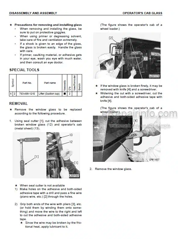 Photo 1 - Komatsu PC27MR-2 PC30MR-2 PC35MR-2 PC40MR-2 PC50MR-2 Shop Manual Mini Excavator SEBM032411