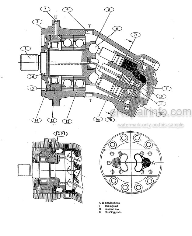 Photo 7 - Komatsu PC3000-6 Diesel Shop Manual Hydraulic Excavator GZEBM06208-2 SN 06208-