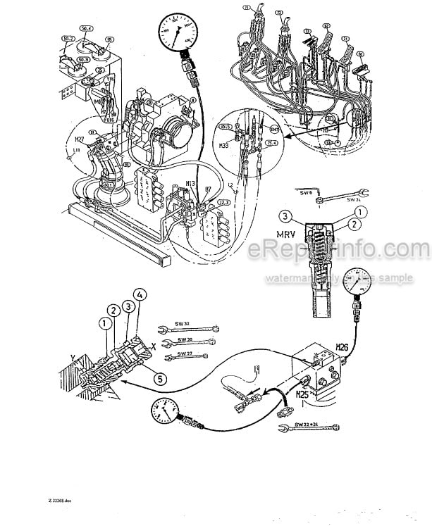 Photo 7 - Komatsu PC3000-1 Shop Manual Hydraulic Mining Shovel SMPC30006182 SN 6182