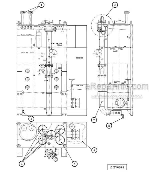 Photo 7 - Komatsu PC4000-6 Shop Manual Hydraulic Mining Shovel SMPC40008172D SN 8172