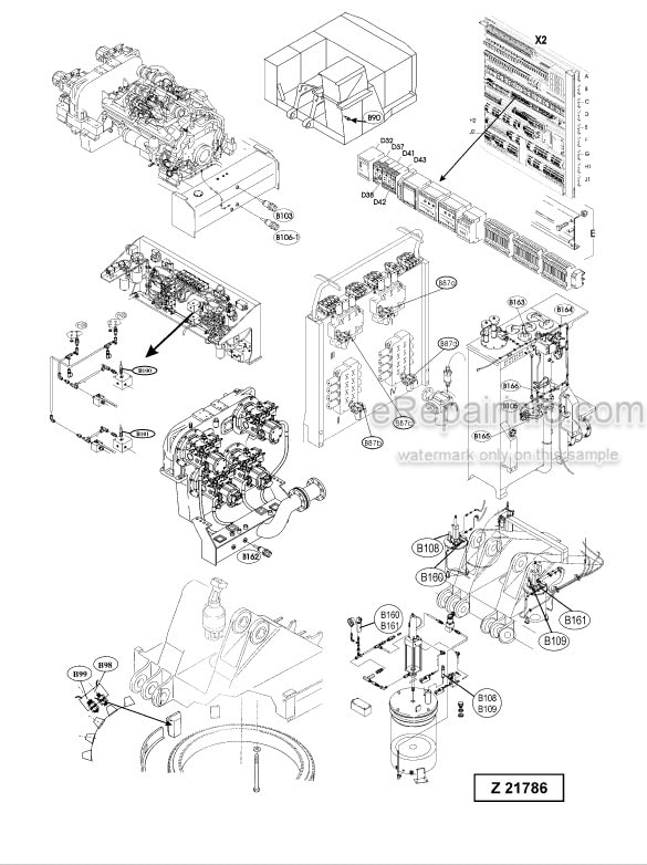 Photo 6 - Komatsu PC4000-6 Shop Manual Hydraulic Mining Shovel SMPC40008170 SN 8170