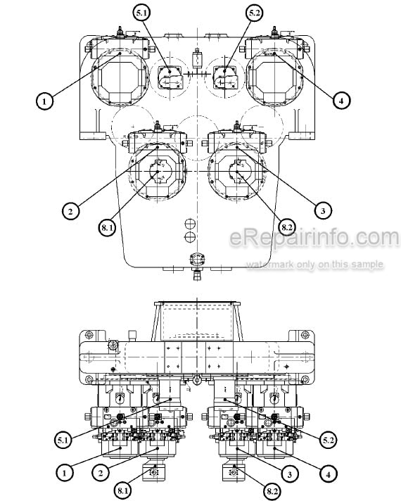 Photo 6 - Komatsu PC4000-6 Diesel Service Manual Hydraulic Excavator SN 08175 08178 08179 08183 08184