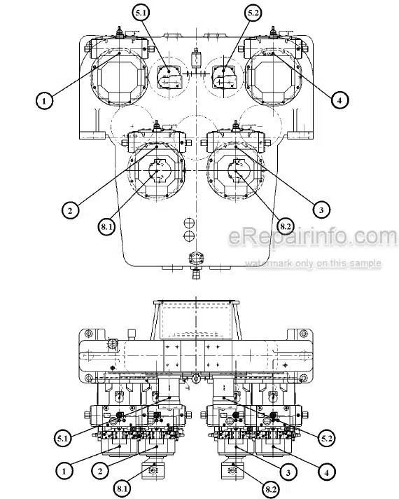Photo 6 - Komatsu PC4000-6 Diesel Service Manual Hydraulic Excavator SN 08175 08178 08179 08183 08184