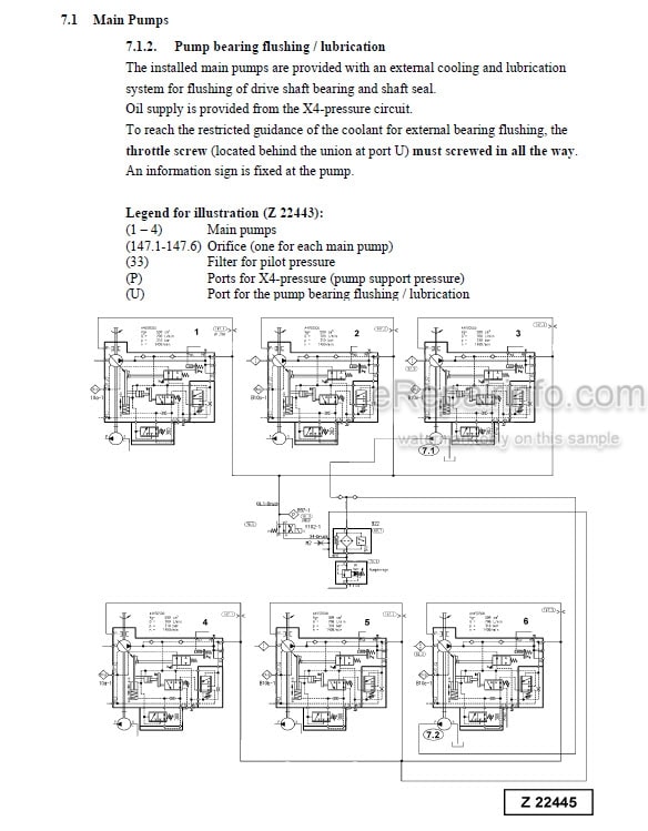 Photo 11 - Komatsu PC5500-6 Shop Manual Hydraulic Mining Shovel SMPC550015022D SN 15022