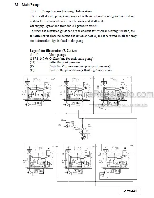 Photo 6 - Komatsu PC5500-6 Shop Manual Hydraulic Mining Shovel SMPC550015023D SN 15023
