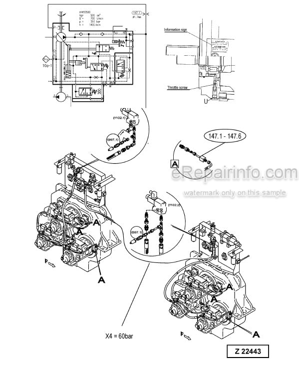 Photo 6 - Komatsu PC5500-6 Shop Manual Hydraulic Mining Shovel SMPC550015035D SN 15031 15035-