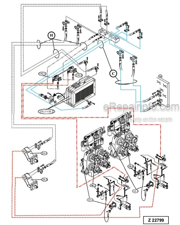 Photo 8 - Komatsu PC8000-6 Electro Service Manual Hydraulic Excavator SG PC8000-6E SN 12048