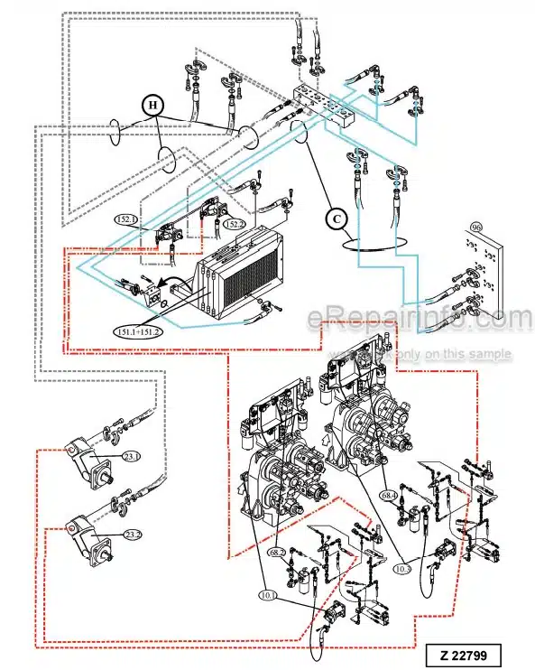 Photo 6 - Komatsu PC8000-6 Diesel Shop Manual Hydraulic Excavator GZESM12040 SN 12040-