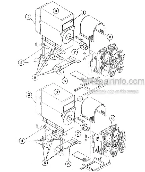 Photo 6 - Komatsu PC8000-6 Diesel Service Manual Hydraulic Excavator SG PC8000-6 SN 12046-