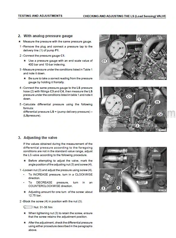 Photo 6 - Komatsu PC88MR-8 Shop Manual Hydraulic Excavator CEBM007301 SN A90001-