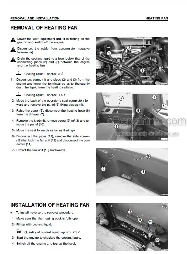 Photo 7 - Komatsu PC95-1 Shop Manual Hydraulic Excavator WEBMPC9500 SN 5000007-