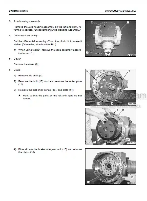 Photo 1 - Komatsu WA380-5H Shop Manual Wheel Loader VEBM920100 SN H50051-