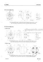 Photo 5 - Komatsu WA400-1 Shop Manual Wheel Loader SEBM04240106 SN 10001-