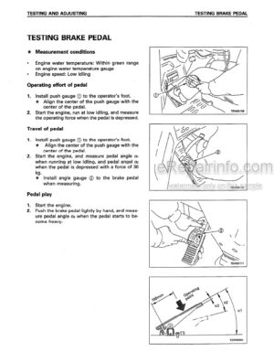 Photo 6 - Komatsu WA450-3LL Shop Manual Log Loader SEBM009904 SN 50305-