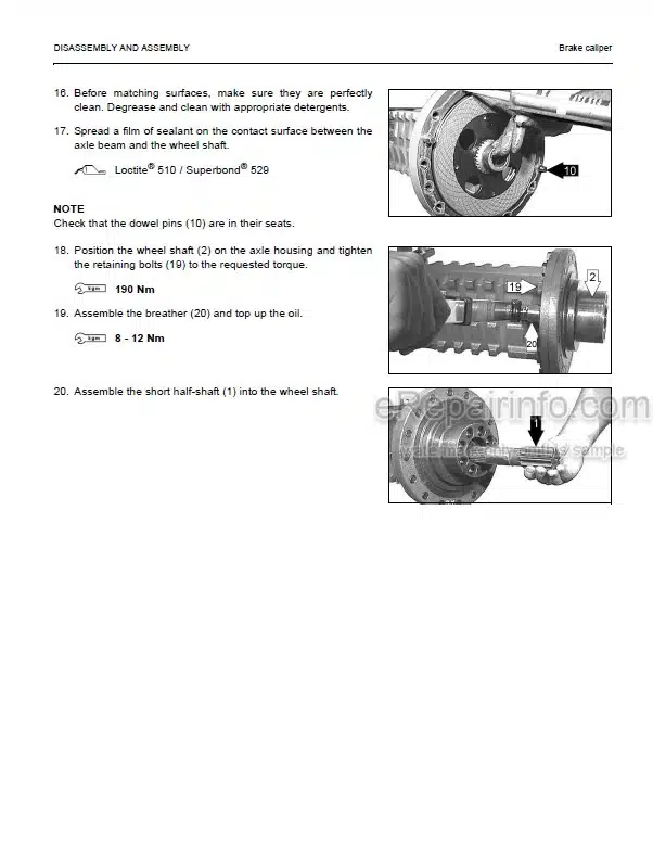 Photo 7 - Komatsu WA470-6LC WA480-6LC Shop Manual Wheel Loader VEBM660100