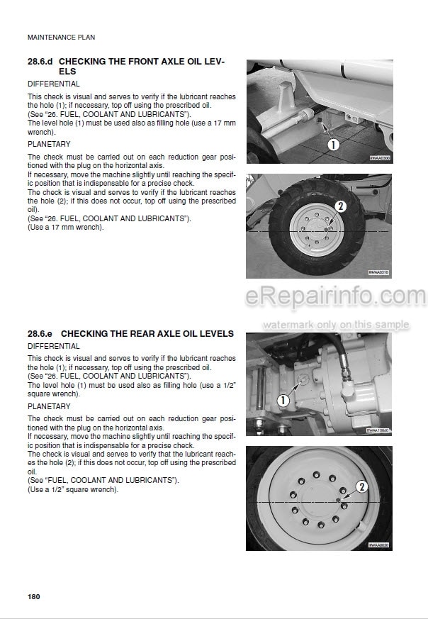 Photo 6 - Komatsu WB140-2 WB150-2 Operation And Maintenance Manual Backhoe Loader WEAD000903