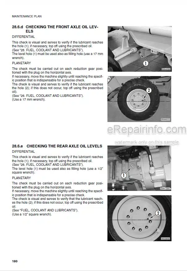 Photo 7 - Komatsu WB140-2 WB150-2 Operation And Maintenance Manual Backhoe Loader WEAD000902