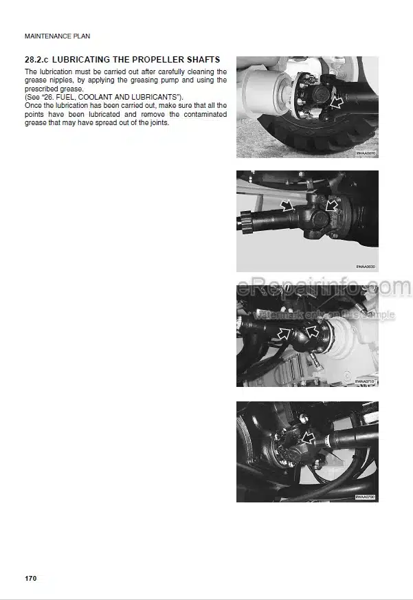 Photo 7 - Komatsu WB140-2 WB150-2 Operation And Maintenance Manual Backhoe Loader WEAD000904