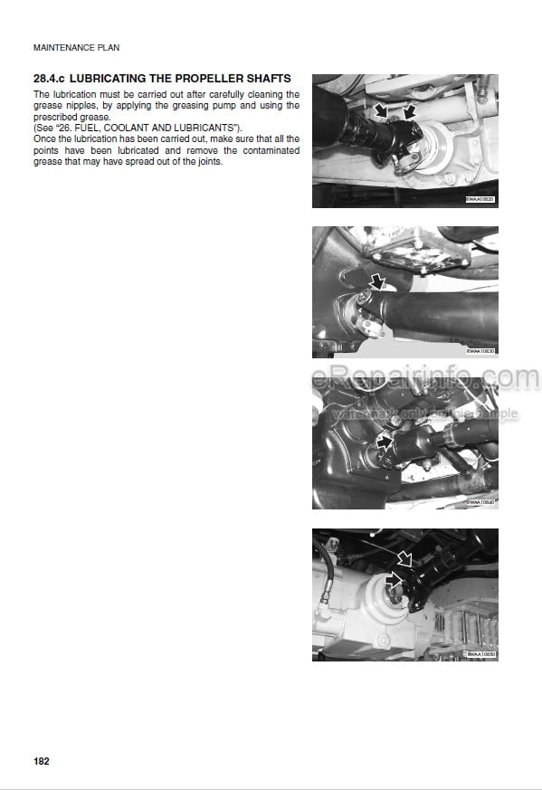 Photo 9 - Komatsu WB140PS-2 WB150PS-2 Powershift Operation And Maintenance Manual Backhoe Loader WEAD002202