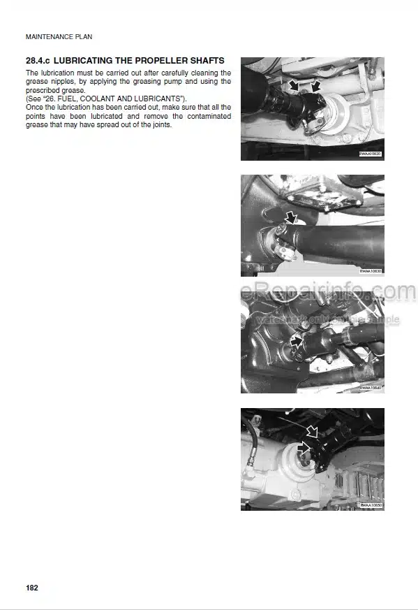 Photo 7 - Komatsu WB97S-5E0 Operation And Maintenance Manual Backhoe Loader WEAM015502 SN F31281-