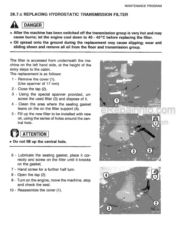 Photo 6 - Komatsu WB91R-5 Operation And Maintenance Manual Backhoe Loader WEAM008301 SN F00161-