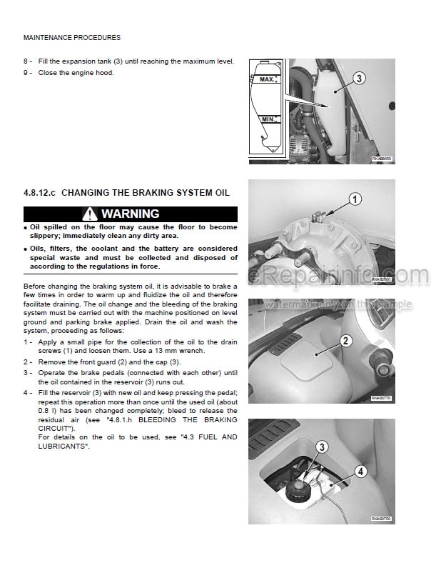 Photo 5 - Komatsu WB93R-5E0 Operation And Maintenance Manual Backhoe Loader WENAM00120 SN F63798-